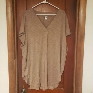 Luxe Tan Tunic
